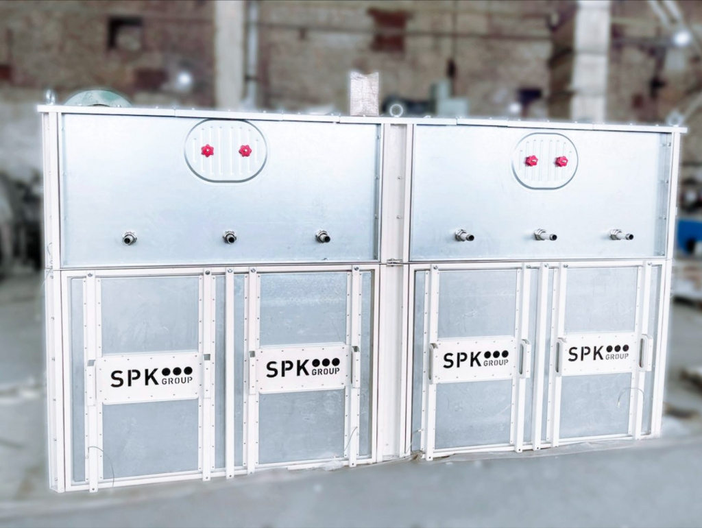 Вентиляционно-фильтровальные установки для дробеструйных камер